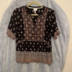 Knox Rose boho top